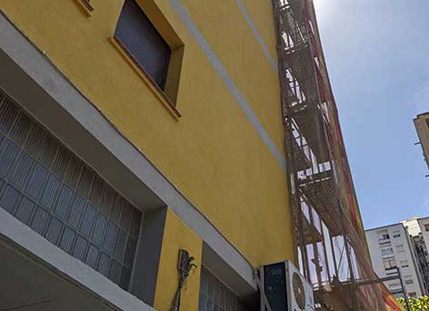 rehabilitación de fachada